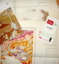 Cartes g&eacute;ologiques d'occasion