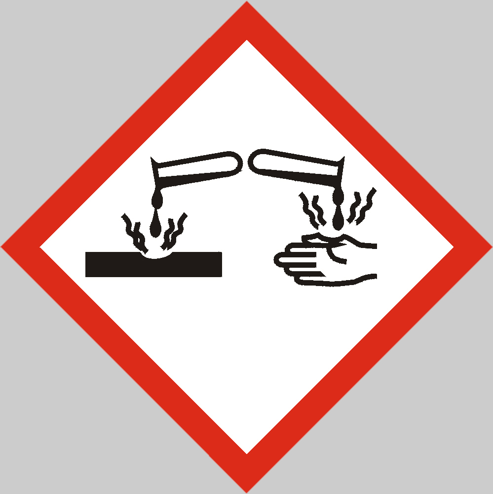Symbole corrosif