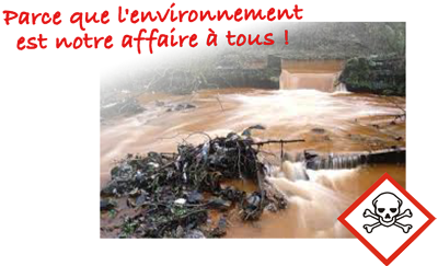 rivi&egrave;re pollu&egrave;e